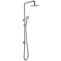 Robinet de douche de salle de bain doré standard australien mitigeur de douche à 3 voies dissimulé ensemble de douche mural adapté à la salle de bain de l'hôtel