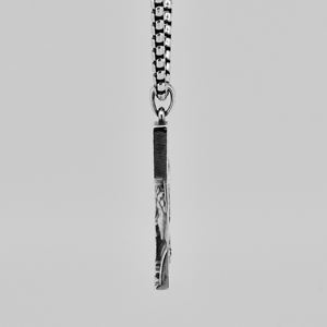 จี้พระพุทธศาสนาเงินแท้925จี้สวดมนต์ - Product Image 3