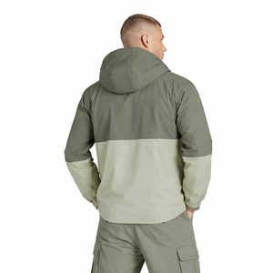 Chaqueta Softshell para Hombre - Parka Cortavientos con Capucha y Bloques de Color, Ligera e Informal para Viajes Diarios - Logotipo Personalizado - Product Image 2