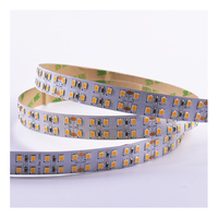 10m Ra80 IP20 haute lumen 240LED double rangées DC24V blanc chaud 2700k smd2835 bande flexible led