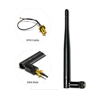 Antenne WiFi pour routeur 2.4G 5.8G Fréquence personnalisée Gain 6.5dBi Longueur personnalisée 60cm