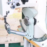 Machine à coudre industrielle à double fil haute vitesse B-168 pour la fabrication de chaussures, machine à coudre pour matériaux épais et résistants
