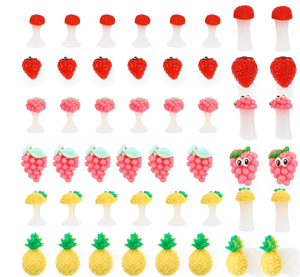 Nouveauté Séparateurs d'orteils en silicone Séparateur d'orteils pour fruits Séparateurs d'orteils pour ongles Pédicures Nail Art - Product Image 2