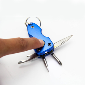 Porte-clés pliant multifonctionnel portable Utilisation quotidienne de <span class=keywords><strong>mini</strong></span>-outils multifonctionnels avec LED - Product Image 6