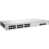 Switch Huawei Serie S210 S210-24P4JX con 24 Puertos Ethernet 10/100/1000Base-T (PoE+) Ideal para Pequeñas y Medianas Empresas y Educación