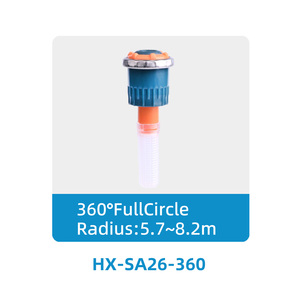 Boquilla de Riego Ajustable, Aspersores de 360 Grados, Repuesto de Cabezales de Aspersión con Cobertura de 5.7-8.2m para Jardín y Césped - Product Image 1