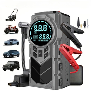 Di động nhảy khởi động, máy nén khí, cho 1.32gal xăng/101.44oz động cơ diesel, sạc nhanh cho xe ô tô, xe tải, và SUV - Product Image 1