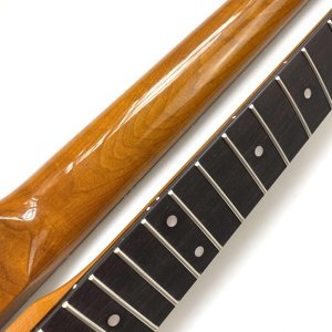 Mástil de guitarra TL de arce canadiense tostado de 22 trastes y radio de 9.5 pulgadas, personalizado para venta al por mayor - Product Image 3