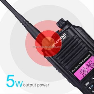 For BF-A58 Professional Black Handheld 5W <b>Walkie</b> <b>Talkie</b> VOX Emergency Alarm Function Waterproof Wireless Long Range for - Product Image 2
