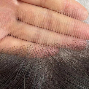 2024 hotselling HD ren đóng cửa ren phía trước 13x4 13x6 4x4 5x5 Swiss ren tóc con người thẳng màu sắc tự nhiên lớp biểu bì phù hợp tóc - Product Image 2