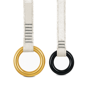 HandyMan AWCS-0433 Cambium Saver Friction Saver UHMWPE Dyneema Webbing Aluminum O-Ring 25kN/20kN Corde de sauvetage légère 45mm ID - Product Image 3