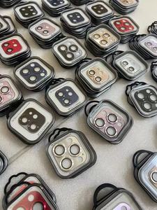 เลนส์กล้องกระจกนิรภัย9H ใสสูง,อุปกรณ์ป้องกันกระจกสำหรับ <span class=keywords><strong>iPhone</strong></span> 11 12 13 14 Pro Max - Product Image 5