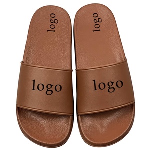 Unisex personalizado diapositivas zapatillas Oem de los hombres las diapositivas sandalias zapatillas con Logo oem de verano zapatillas de hombre de Pvc en blanco sandalias