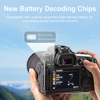 Batterie au lithium numérique intégrée 7.4v * 2250mah LP-E6H Pro avec USB C TYPE-C pour appareil photo Canon EOS R5 R6 R7 R5D 6D 7D ETC Stock