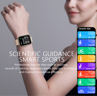 Reloj Inteligente con Pantalla Táctil Completa de 1.7 Pulgadas para Hombre y Mujer, Resistente al Agua IP67, para Xiaomi P8 Plus, 2021