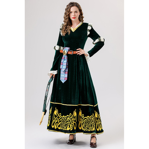 Abito <span class=keywords><strong>da</strong></span> scena retrò di Halloween abito <span class=keywords><strong>da</strong></span> <span class=keywords><strong>regina</strong></span> abito <span class=keywords><strong>da</strong></span> principessa Cosplay abito lungo <span class=keywords><strong>Costume</strong></span> <span class=keywords><strong>da</strong></span> spettacolo - Product Image 2
