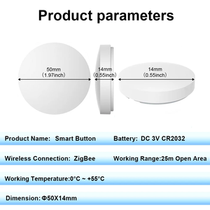 Ewelink Zigbeeワイヤレスリモートキーコントローラープッシュシーンボタンスイッチホームアシスタントシナリオ付きスマートホーム製品をサポート - Product Image 6