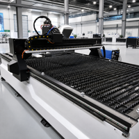 TJ-1530 CNC-Plasmaschneidemaschine Motor 63A-300A Leistung für Edelstahl Kohlenstoffstahl Aluminium Blechmetall