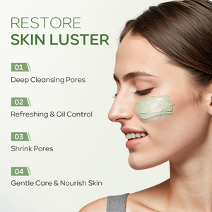 Mascarilla Facial de Arcilla Personalizada en Barra, Mascarilla Facial Purificante de Té Verde en Barra, Mascarilla Facial Sólida de Arcilla de Té Verde - Product Image 3