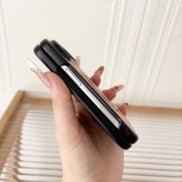 Étui de téléphone en cuir à motif bois pour iPhone Duo, antichoc, pliable, anti-rayures, accessoires magnétiques pour iPhone 18 Duo
