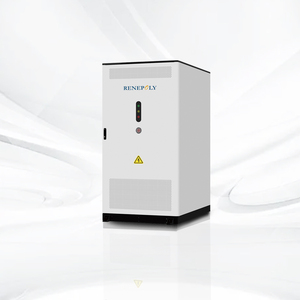Système de stockage d'énergie hors réseau Renepoly 125 kW 257 kWh LiFePO4 pour micro-réseau solaire-éolien hybride, optimisation des énergies renouvelables, stock UE - Product Image 1