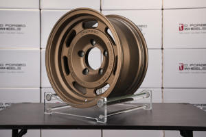 גלגלי סגסוגת אלומיניום יצוקים בעיצוב קעור בגימור כסוף <span class=keywords><strong>15</strong></span>-26 אינץ' 5x114.3/112/130 <span class=keywords><strong>PCD</strong></span> עם אחריות ל-10 שנים - Product Image 2