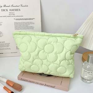 Wholesale Portable Soft <b>Makeup</b> <b>Bag</b> Handy <b>Travel</b> Cosmetics Organizer with Zipper Closure <b>for</b> Toiletry Sorting Pouch <b>for</b> Girls - Product Image 4