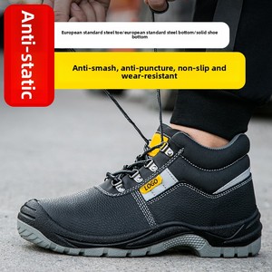 <span class=keywords><strong>Zapatos</strong></span> <span class=keywords><strong>DE</strong></span> <span class=keywords><strong>SEGURIDAD</strong></span> ligeros e <span class=keywords><strong>impermeables</strong></span> con punta <span class=keywords><strong>de</strong></span> acero para hombres y mujeres, botas <span class=keywords><strong>de</strong></span> trabajo <span class=keywords><strong>de</strong></span> cuero para construcción, uso industrial para fábrica - Product Image 2