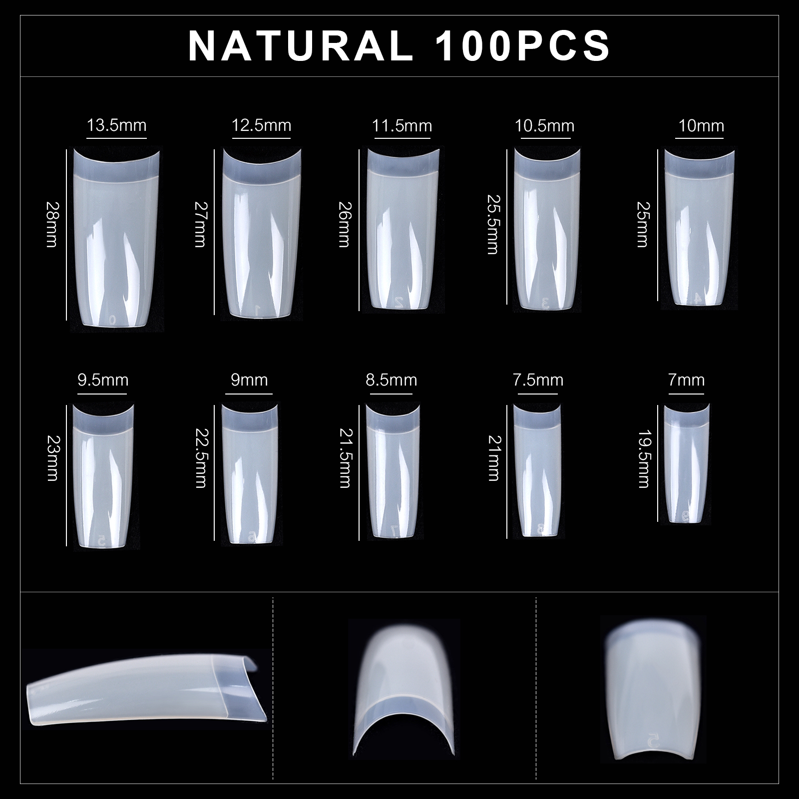100 unidades/caja