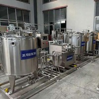 Ligne de production et de transformation du yaourt entièrement automatique |   Machine industrielle de fabrication de yaourt avec pasteurisation