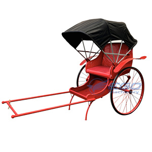 Rickshaw à 2 roues, modèle classique, à traction manuelle, le plus vendu, pour la transport de personnes, à vendre - Product Image 1