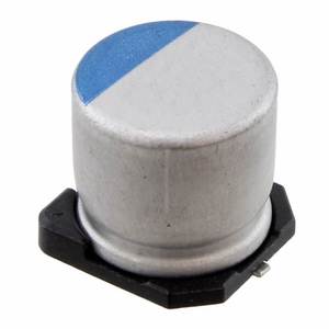 PCX1C271MCL1GS ชิ้นส่วนอิเล็กทรอนิกส์ของแท้จากซัพพลายเออร์ ยี่ห้อใหม่ CAP ALUM POLY 270UF 20% 16V SMD - Product Image 1