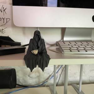 Nuova Decorazione Artigianale in Resina a Tema Gotico di Halloween: Misterioso Signore in Abito Nero, Figura <span class=keywords><strong>Fantasma</strong></span> Spaventosa per Commercio Transfrontaliero - Product Image 4