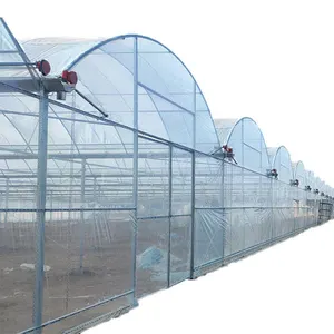 Poly serres agricoles en plastique aluminium de serre de jardin de Chine