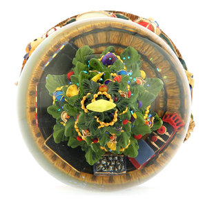 Bola de Nieve de Resina Personalizada de Fábrica OEM, Decoración Navideña de Resina, Modelo Musical de Amor, Globo de Nieve Personalizado - Product Image 4