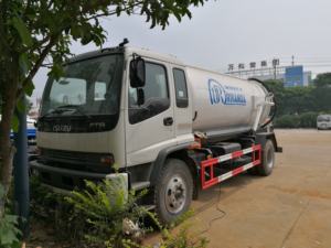 Camion Aspiratore Giapponese da 10000L per Fognature e Acque Reflue in Vendita - Product Image 2