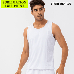 OEM Custom Muscle Bodybuilding <b>Vest</b> Singlet Sports Workout Sleeveless T Shirt <b>Stringer</b> Running For Men - Product Image 1