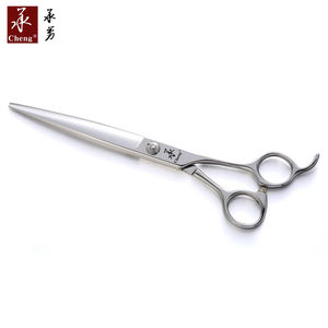 Tijeras profesionales de corte largo 440C CNC para el cuidado de mascotas, tijeras de corte para mascotas, CHENG YONGHE, 2017 - Product Image 5