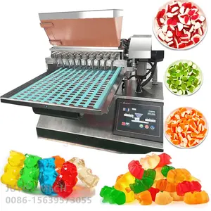 Nieuw Ontwerp Kleine Chocolade Deponering Machine Commerciële Chocolade Deposant Gummy Jelly Candy Making Machine