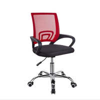 Chaise de bureau ergonomique pivotante en maille, économique, pour direction, vente en gros directe d'usine