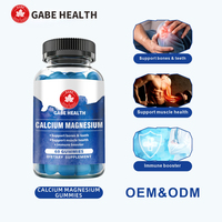 Gummies Minérales Personnalisées pour Adultes : Calcium, Zinc, Magnésium – Complément pour la Densité Osseuse et le Soutien Immunitaire – 2 Gummies par Jour – MOQ Flexible