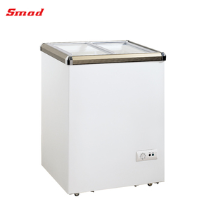 Horizontal <b>Freezer</b> Commercial Flat Glass Door Ice Xs-150 Ice <b>Freezer</b> - Product Image 3