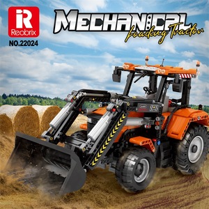 Juego de Bloques de Construcción de Tractor Reobrix, Más de 800 Piezas, Control Remoto, Juguete Educativo para Niños de 8 a 13 Años - Product Image 3