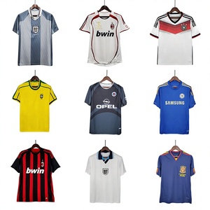 Maillots de football vintage AC Allemagne <span class=keywords><strong>Santos</strong></span> pour Florence Argentine Pays-Bas Atlético Madrid Club Modal Unisexe - Product Image 1