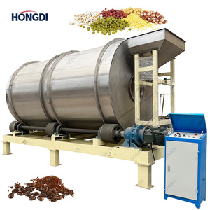 Mélangeur rotatif industriel à grande échelle en acier inoxydable avec moteur à courant alternatif et boîte de vitesses pour le mélange de poudres métalliques et chimiques, capacité de 500 L - Product Image 1
