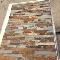 Tuile d'ardoise naturelle rouille pour pavage extérieur, carrelage de sol en ardoise pour salle de bain, cour, jardin, revêtement mural – Approvisionnement direct usine