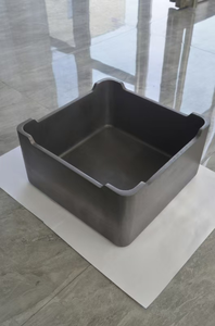 Réservoir d'huile en graphite carré de haute pureté personnalisé d'approvisionnement d'usine creuset de laboratoire résistant à la corrosion pour l'analyse - Product Image 2