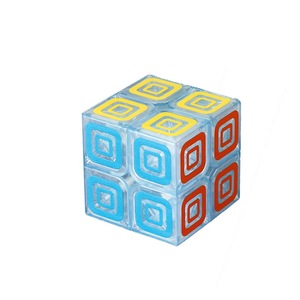 Cubo Magico 2x2x2 con Design LOVE, Puzzle Trasparente in Plastica Liscia - Product Image 4