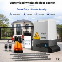 FUBEI - Kit de Motor Magnético para Puerta Corredera Automática, Engranaje de Nylon, 370W, 800KG, Gran Venta