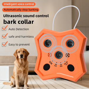 Oplaadbaar ultrasoon <span class=keywords><strong>anti</strong></span>-blaf apparaat met automatische detectie, waterdichte blafcontroletrainer voor honden binnen/buiten - Product Image 2